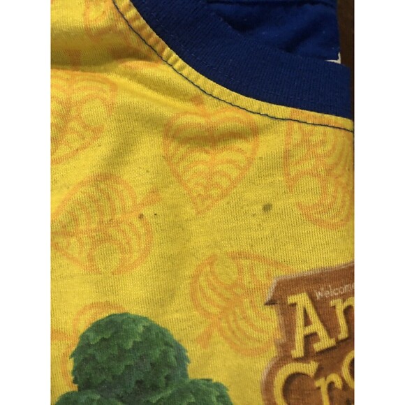 Nintendo Animal Crossing Boys Pajamas 2-Piece Long Sleeve Sleep Set Size 6/7 - Picture 8 of 8